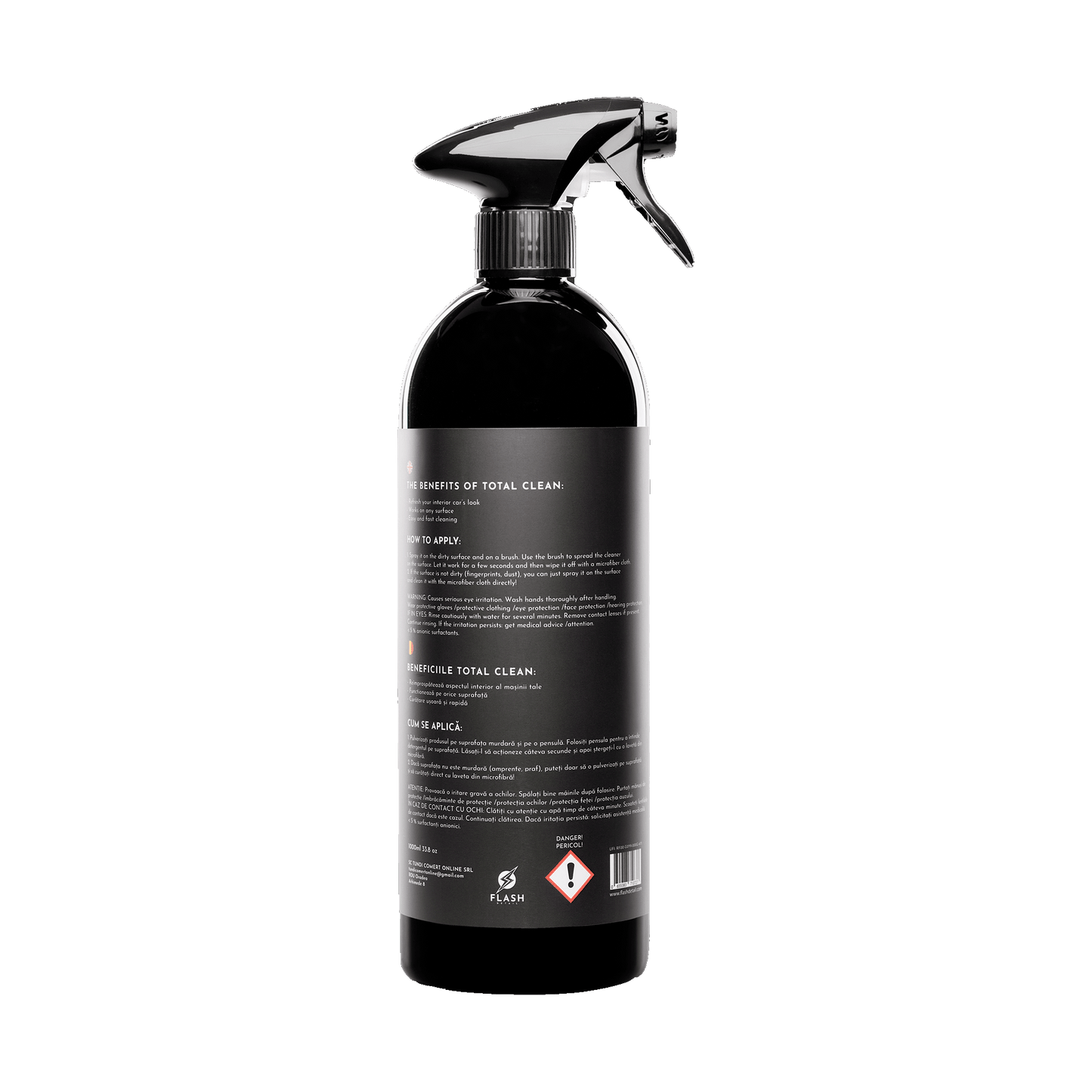 TOTAL CLEAN 1000ml - ALL PURPOSE INTERIOR CLEANER