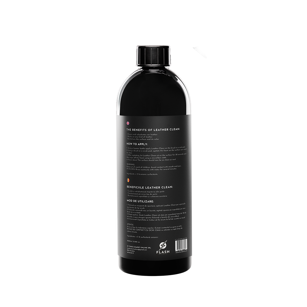 LEATHER CLEAN 1L - LEATHER CLEANING FOAM