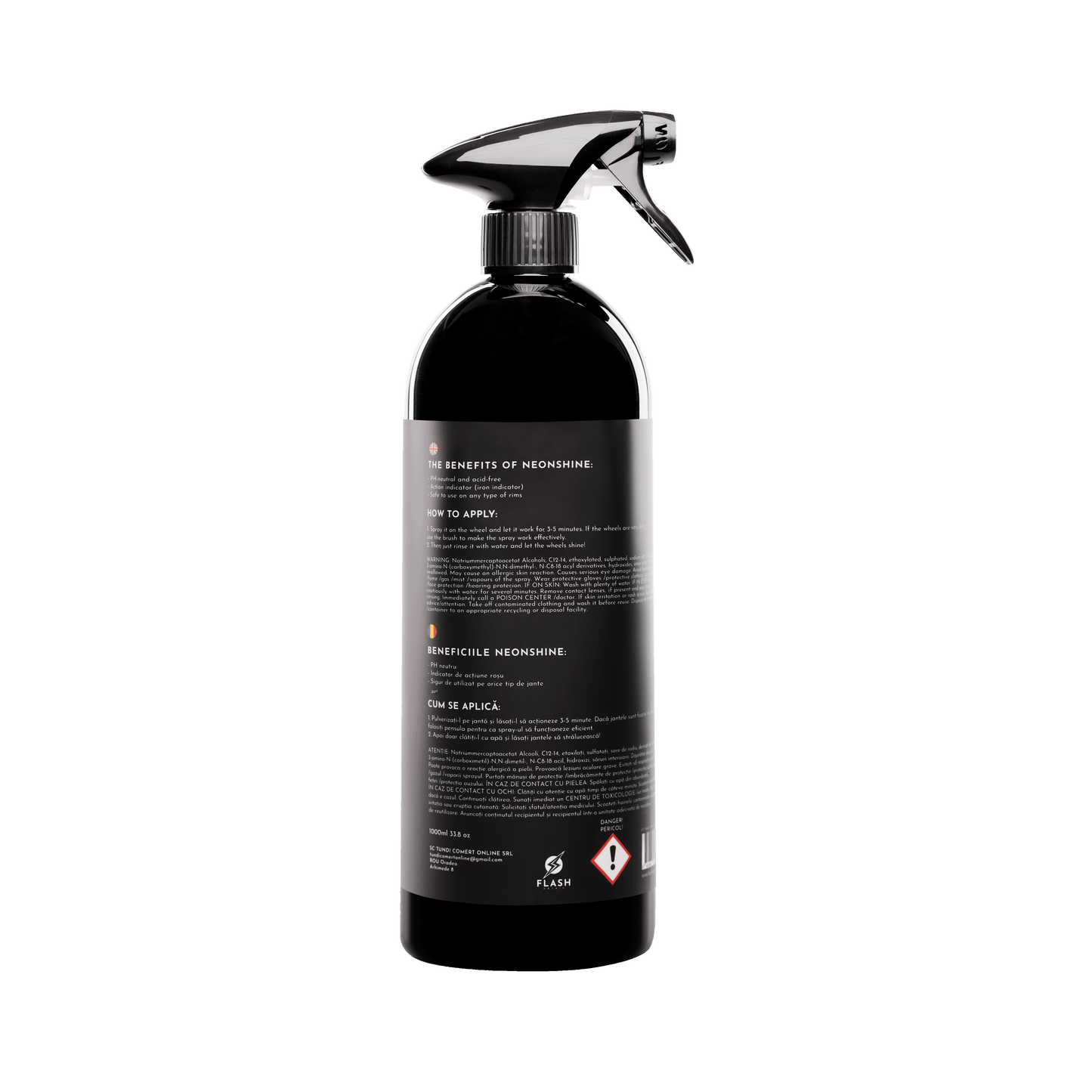 NEONSHINE 1000ml - WHEEL CLEANER SPRAY