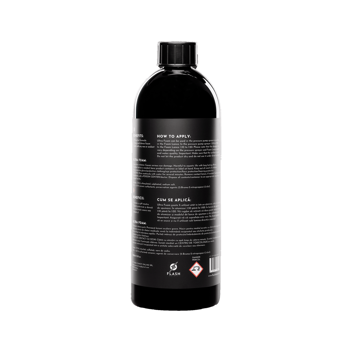 ULTRA FOAM 1000ml - PH-NEUTRAL CAR FOAM