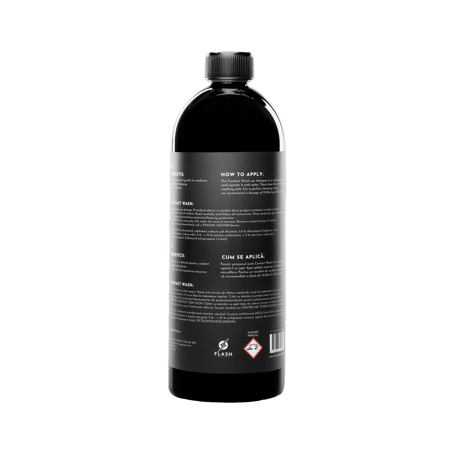 CONTACT WASH 1000ml - PH-NEUTRAL CAR SHAMPOO