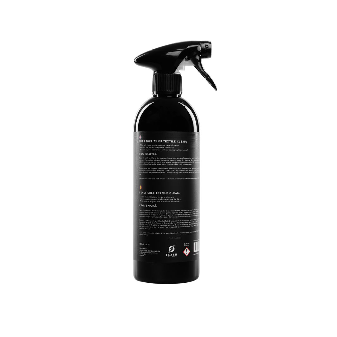 TEXTILE CLEAN 1000ML - UPHOLSTERY & ALCANTARA CLEANER