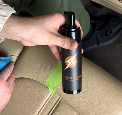LEATHER CLEAN 200ml - LEATHER CLEANING FOAM