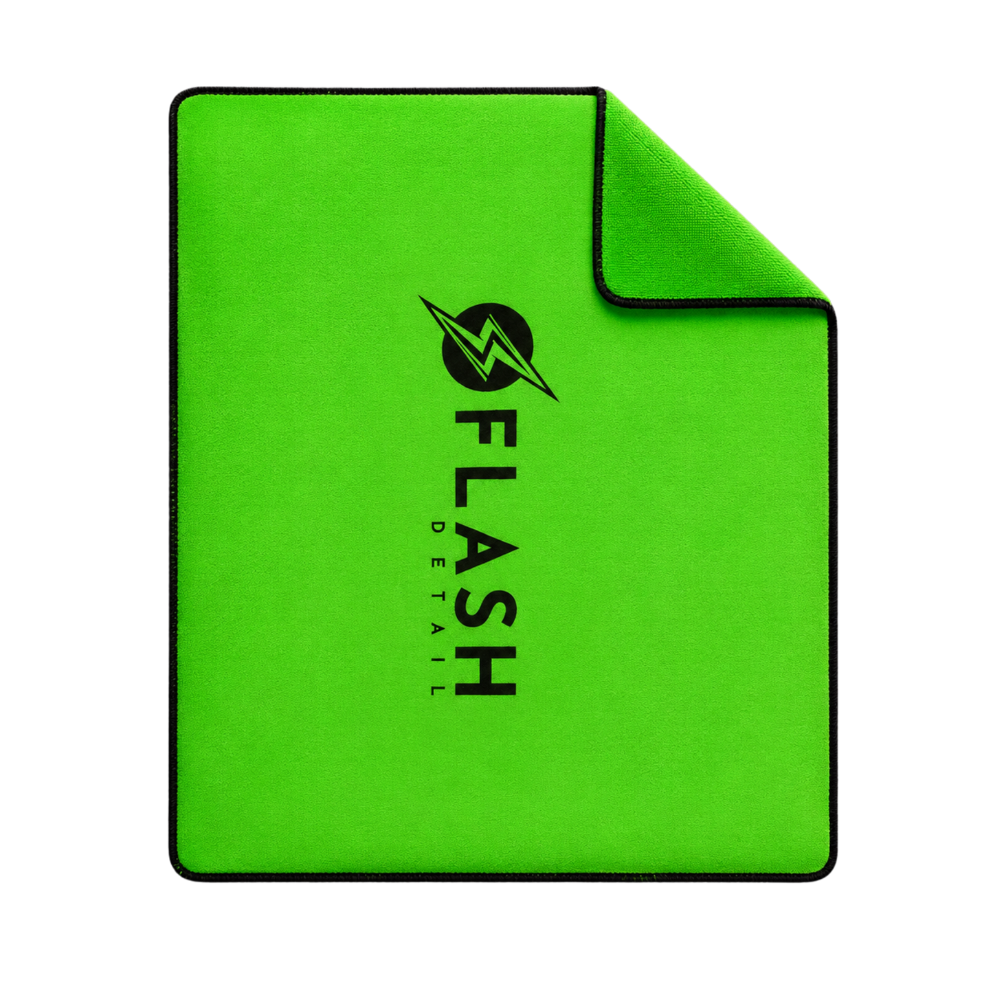 Twisted Loop green microfibre drying towel