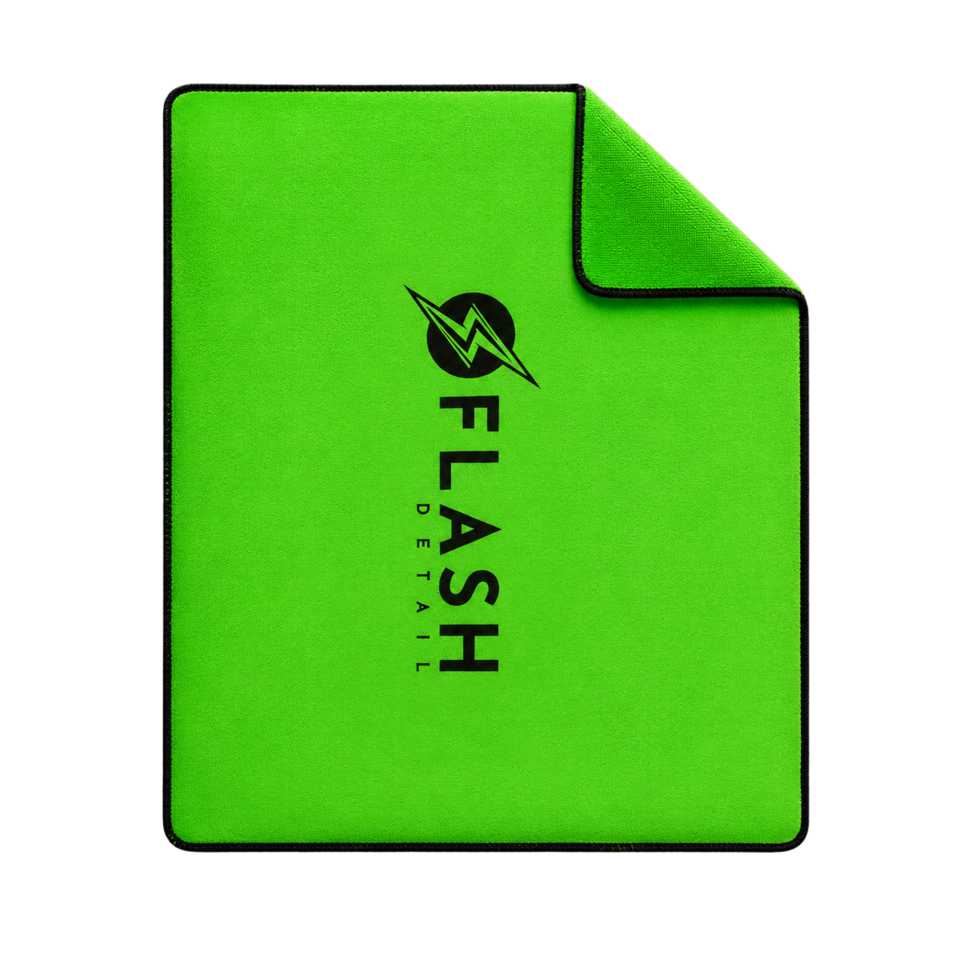 Twisted Loop green microfibre drying towel